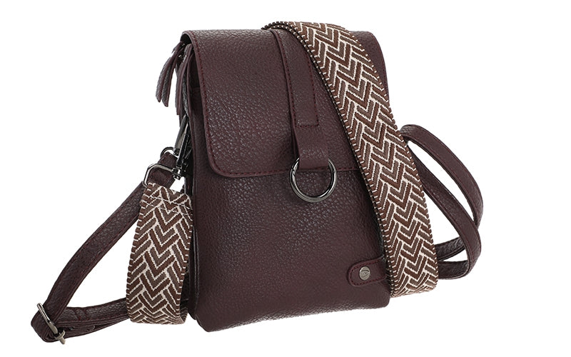 I'm Dutch telefoon/schoudertas Hartford bordeaux