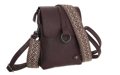 I'm Dutch telefoon/schoudertas Hartford bordeaux