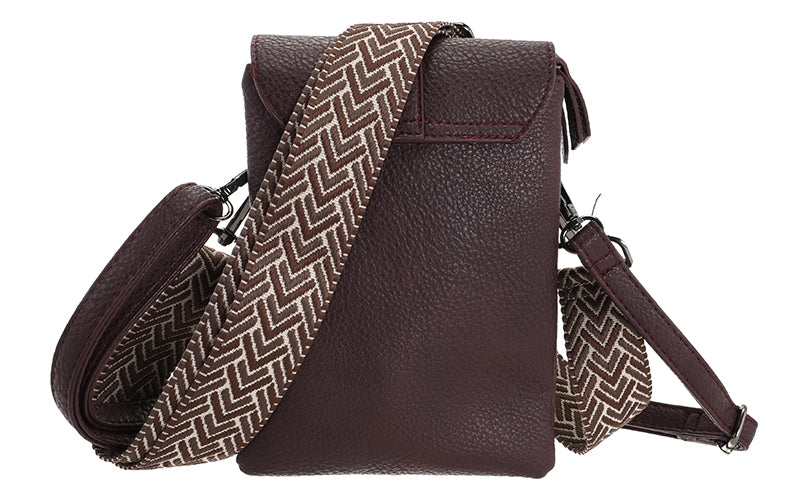 I'm Dutch telefoon/schoudertas Hartford bordeaux