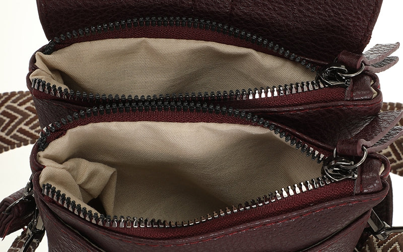 I'm Dutch telefoon/schoudertas Hartford bordeaux