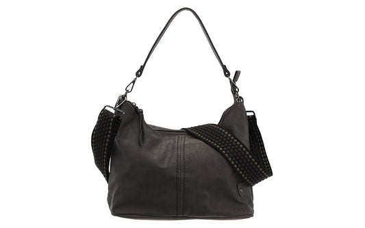 I'm Dutch schoudertas new Palma met geweven band browny