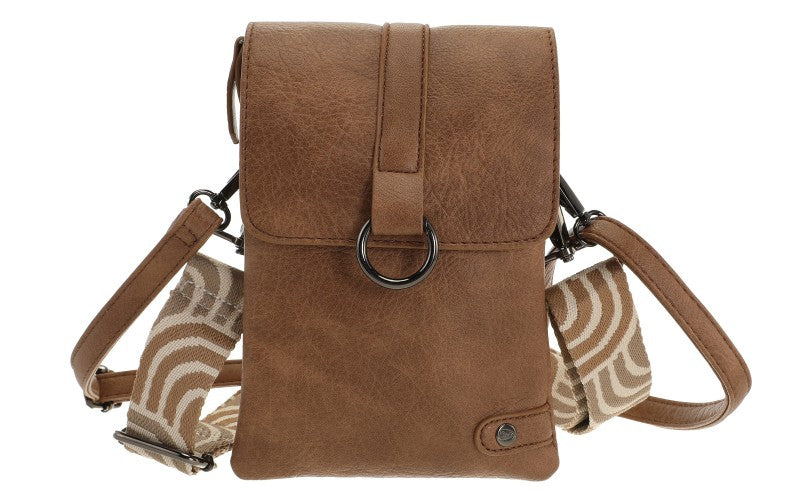 I'm Dutch telefoon/schoudertas Hartford camel