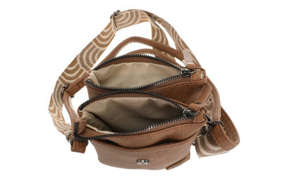 I'm Dutch telefoon/schoudertas Hartford camel