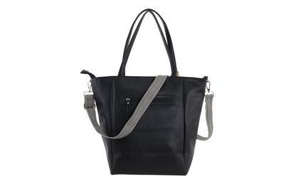 I'm Dutch schoudertas/shopper Macon zwart black