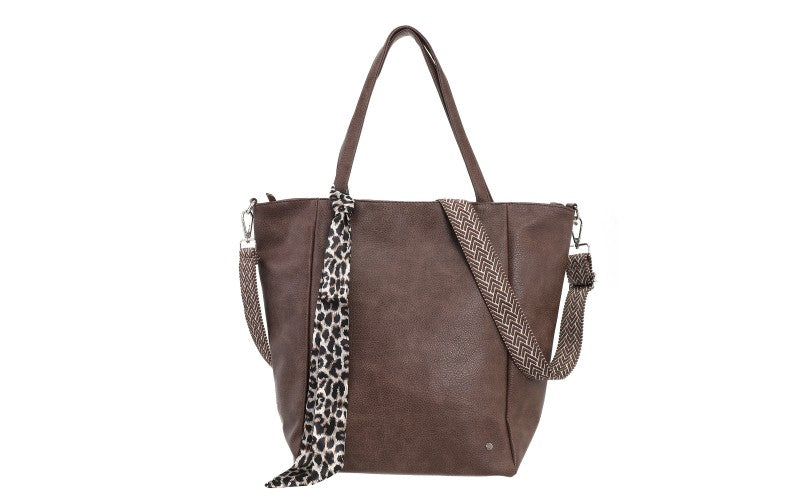 I'm Dutch schoudertas/shopper Macon browny