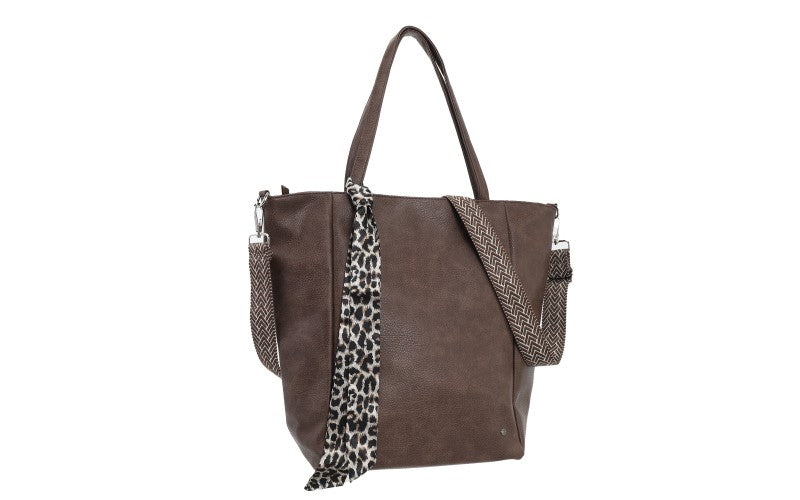 I'm Dutch schoudertas/shopper Macon browny