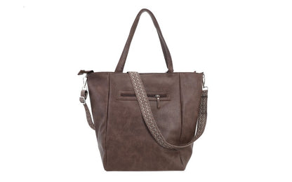 I'm Dutch schoudertas/shopper Macon browny