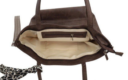 I'm Dutch schoudertas/shopper Macon browny