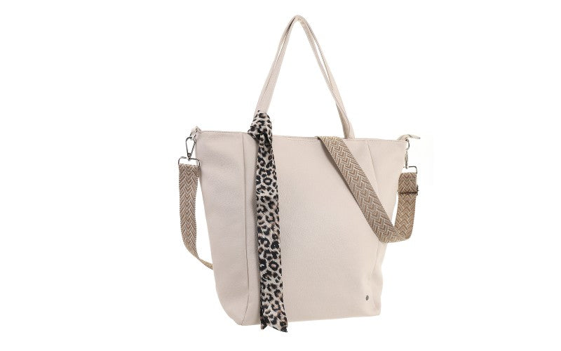 I'm Dutch schoudertas/shopper Macon naturel