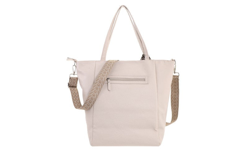I'm Dutch schoudertas/shopper Macon naturel