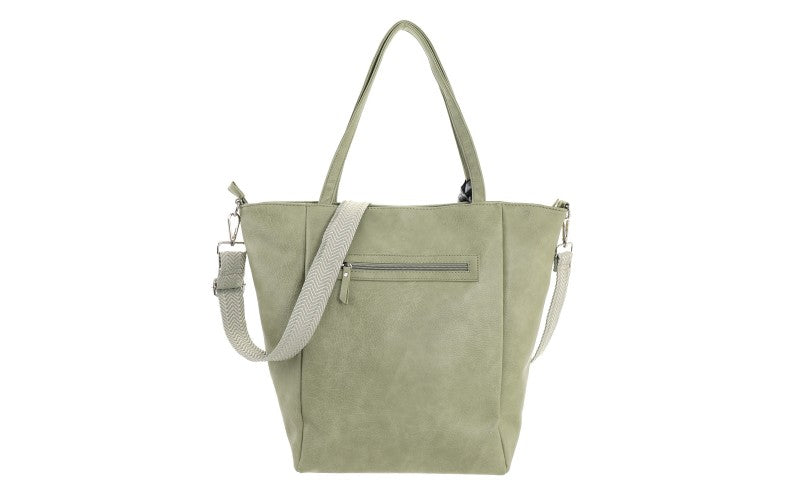 I'm Dutch schoudertas/shopper Macon light green