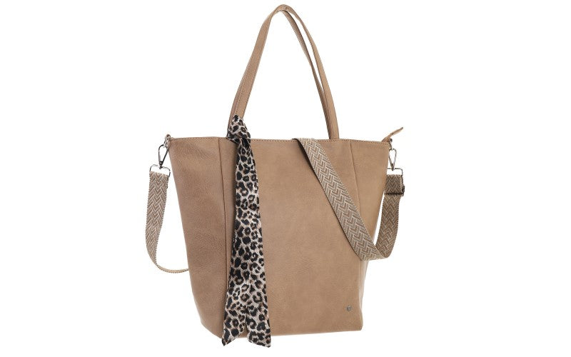 I'm Dutch schoudertas/shopper Macon khaki