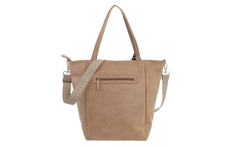 I'm Dutch schoudertas/shopper Macon khaki